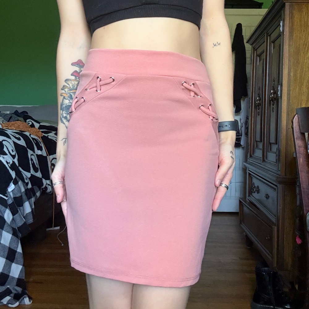 Elegant Pink Skirt